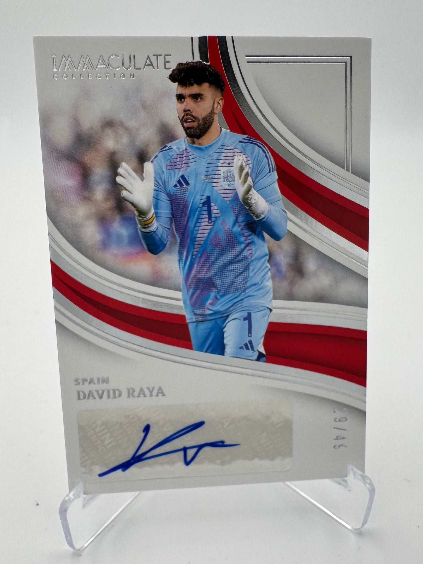 David Raya - Spain - Panini Immaculate 23/24 - Auto - 29/49