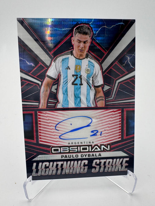 Paulo Dybala - Argentina - Panini Obsidian 23/24 - Auto - 07/10