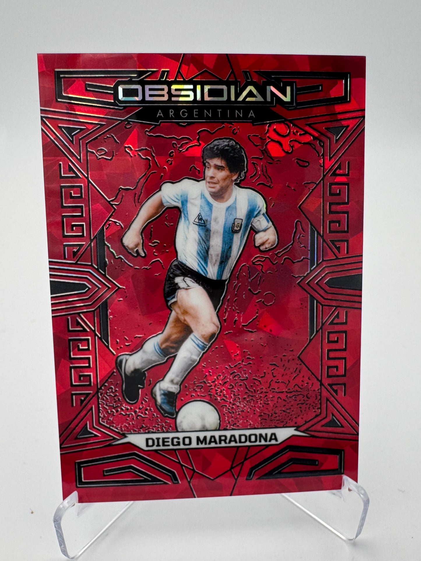 Diego Maradona - Argentina - Panini Obsidian 23/24 - 04/30