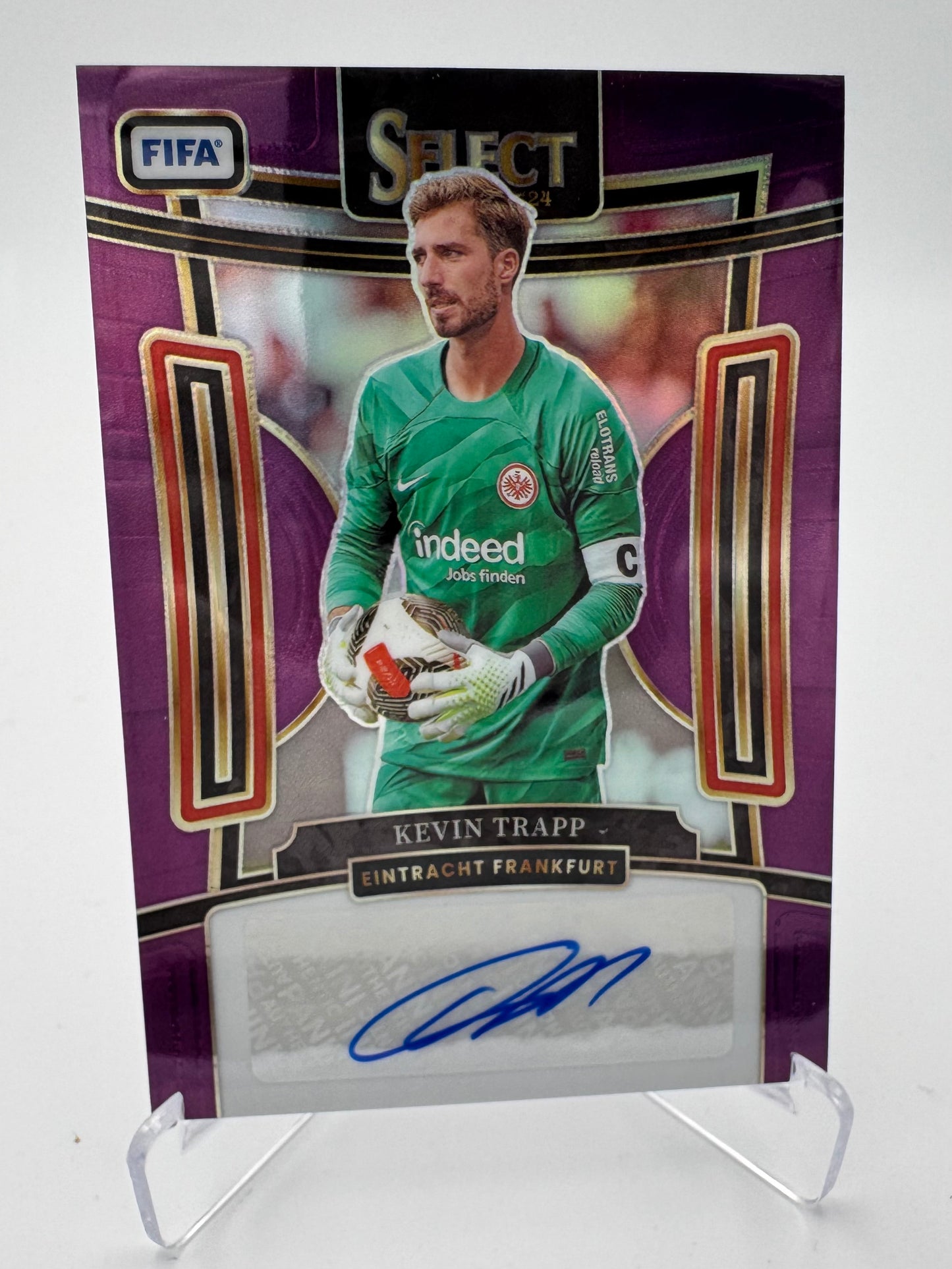 Kevin Trapp - Eintracht Frankfurt - Panini Select Fifa 23/24 - Auto - 12/49