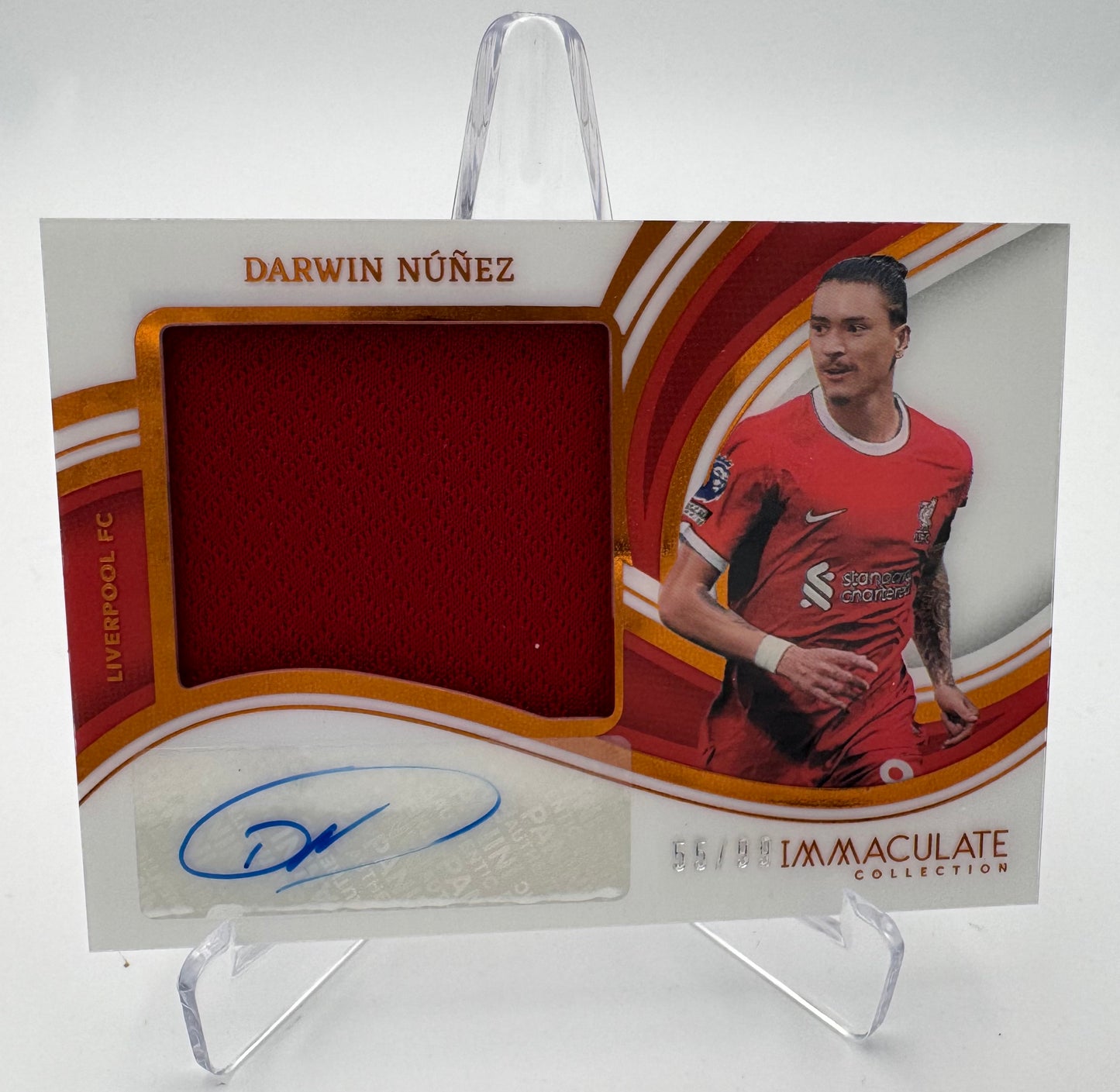 Darwin Nunez - Liverpool FC - Panini Immaculate 23/24 - Auto/Relic - 55/99