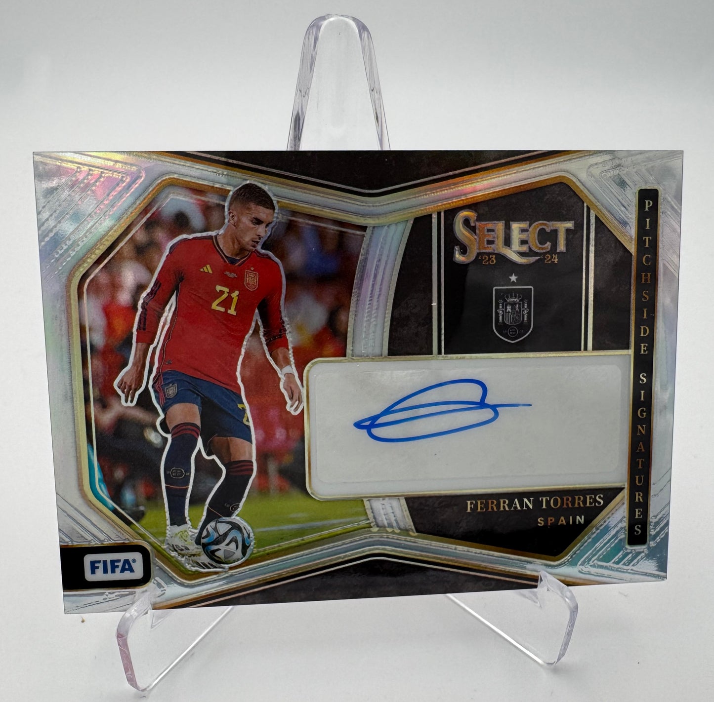 Ferran Torres - Spain - Panini Select FIFA 23/24 - Auto