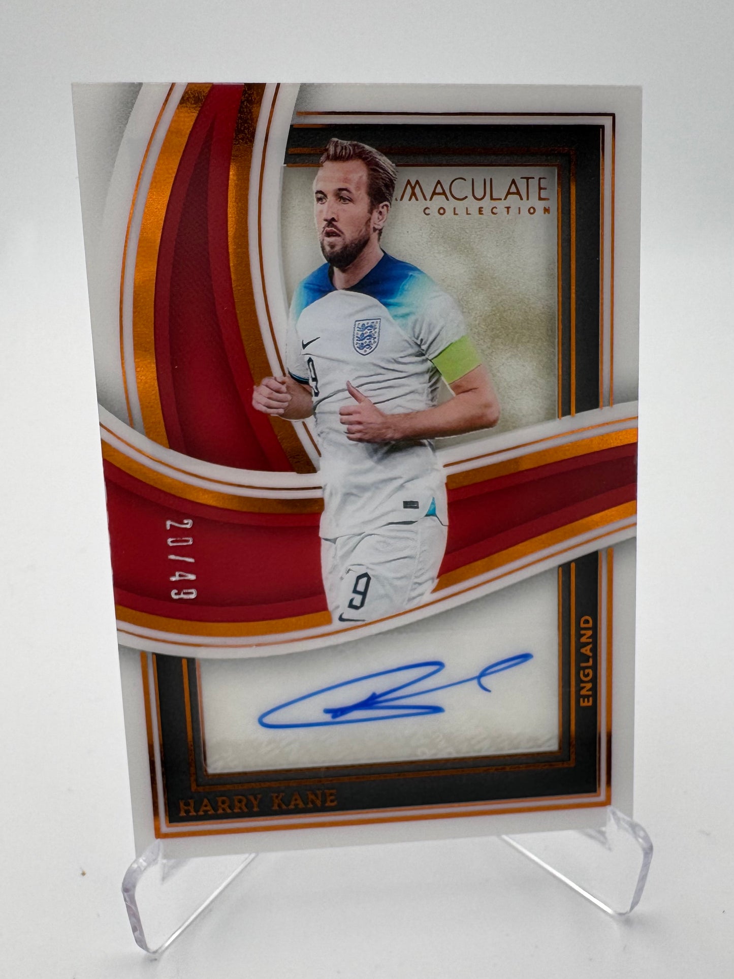 Harry Kane - England - Panini Immaculate 23/24 - Auto - 20/49