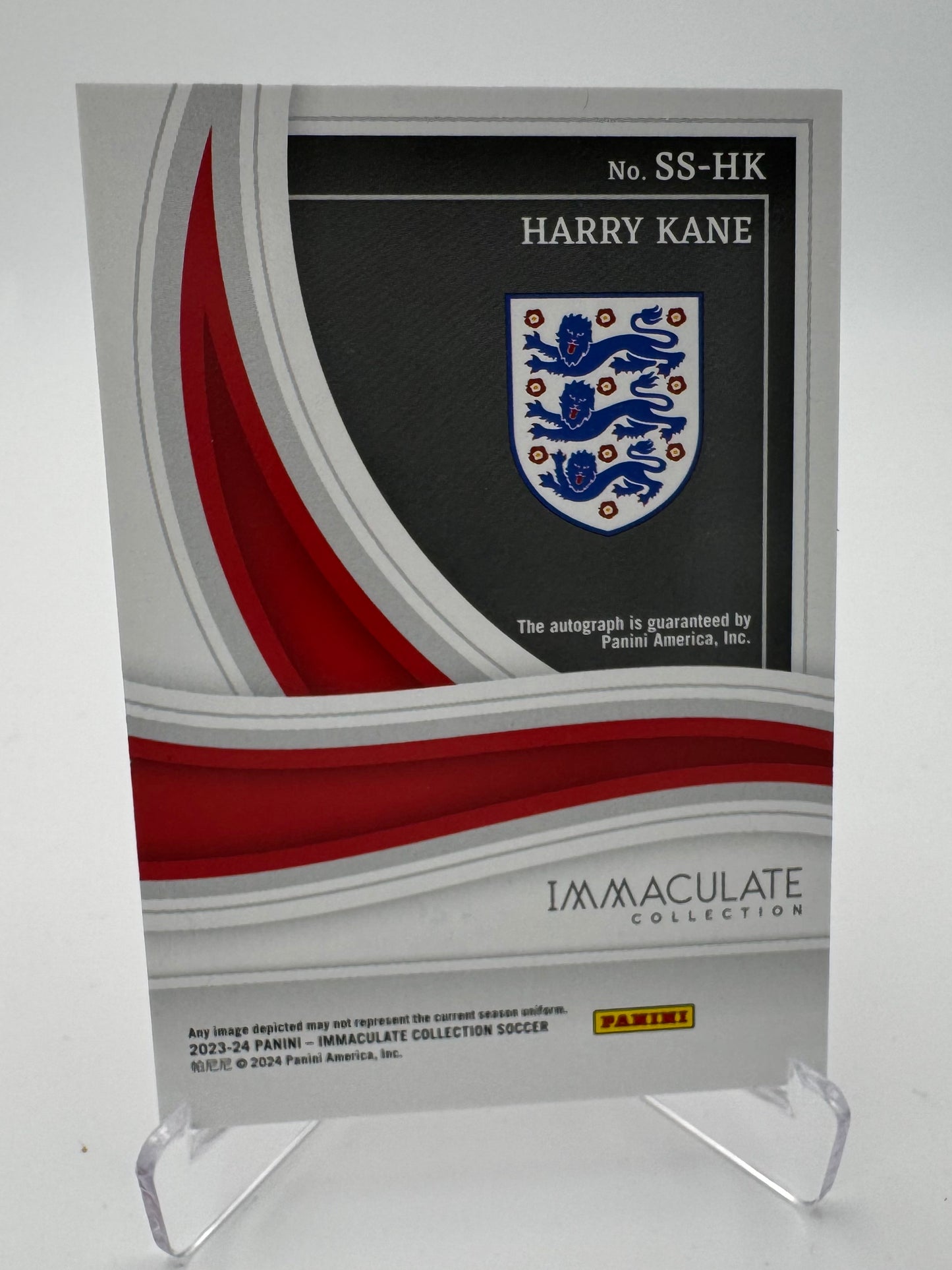 Harry Kane - England - Panini Immaculate 23/24 - Auto - 20/49