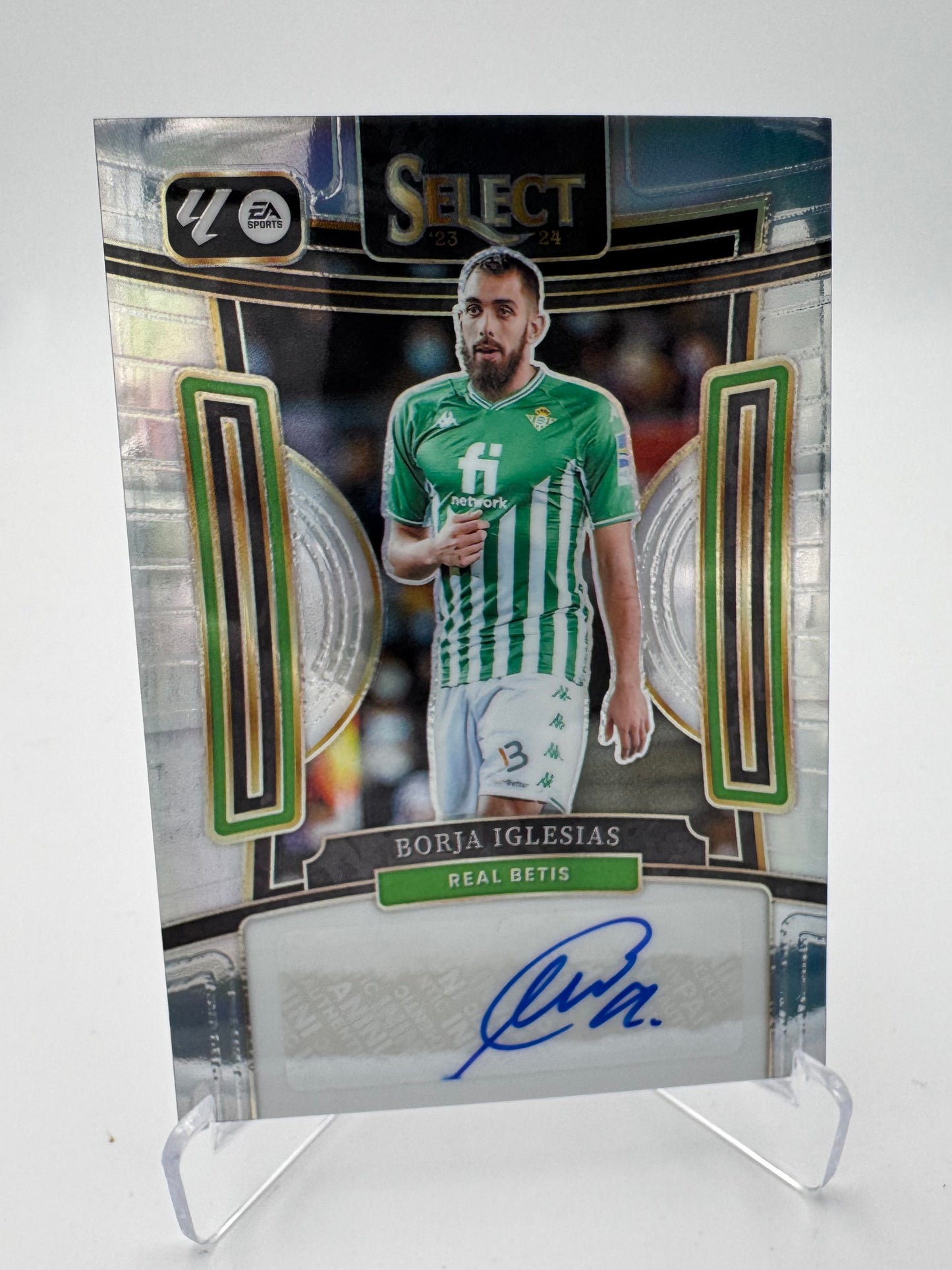 Borja Iglesias - Real Betis - Panini Select La Liga 23/24 - Auto