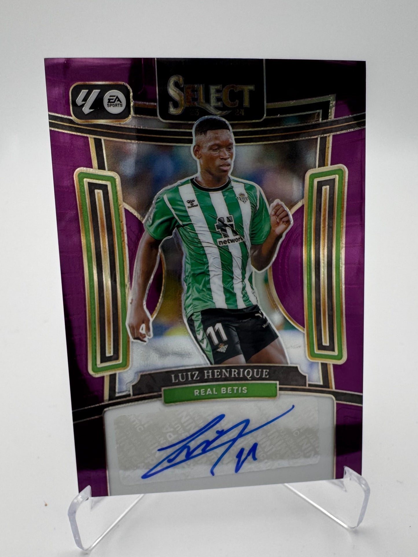 Luiz Henrique - Real Betis - Panini Select La Liga 23/24 - Auto - 26/49