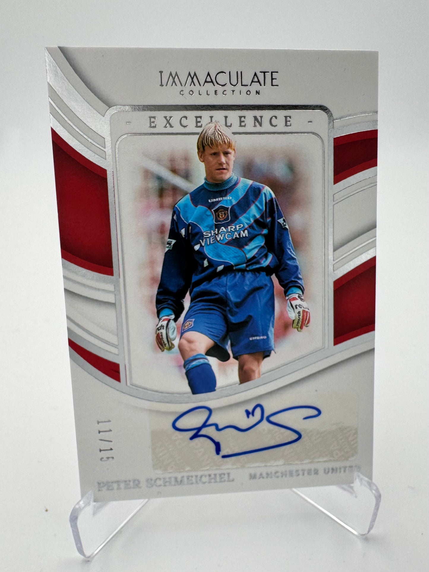 Peter Schmeichel - Manchester United - Panini Immaculate 23/24 - Auto - 11/15