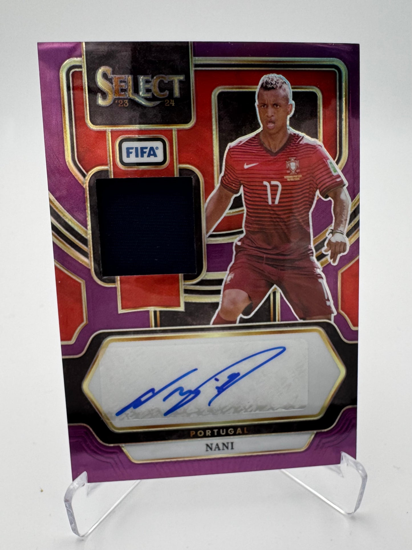 Nani - Portugal - Panini Select FIFA 23/24 - Auto/Relic - 48/49