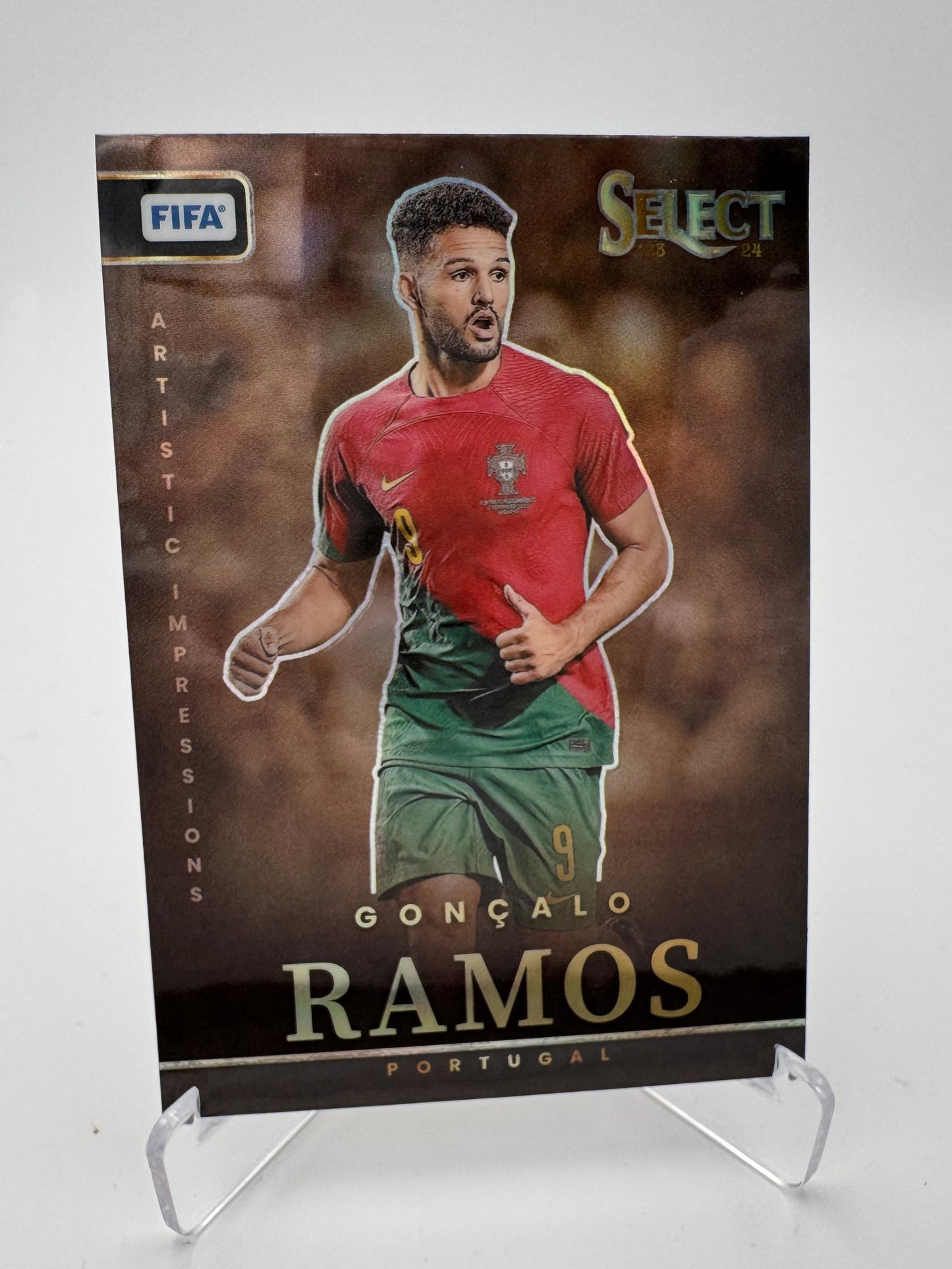 Gonçalo Ramos - Portugal - Panini Select Fifa 23/24 - Artistic Impressions