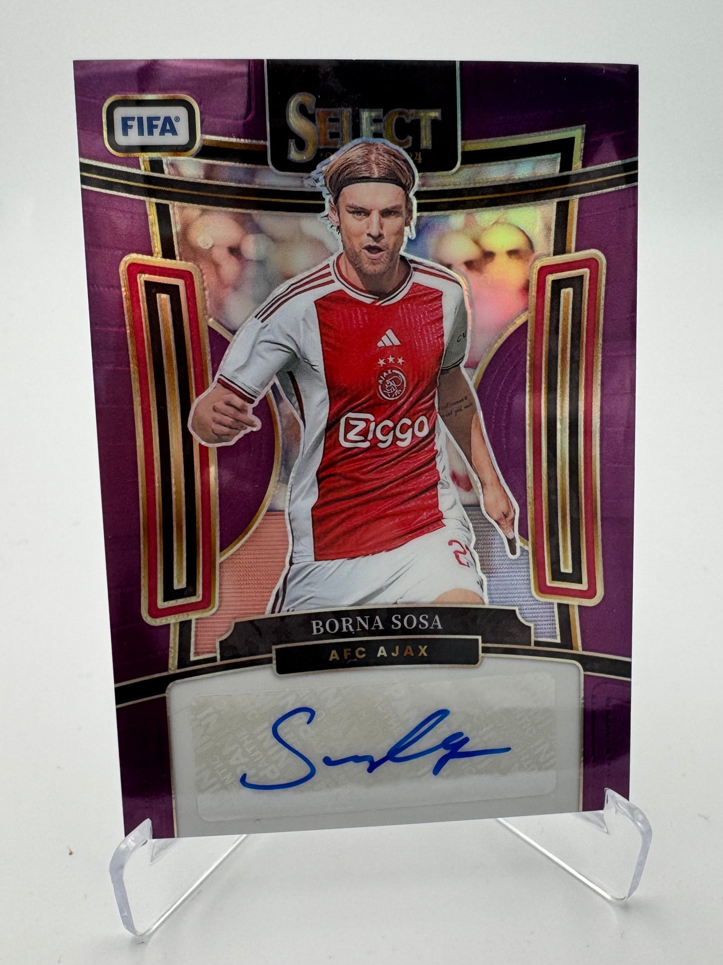 Borna Sosa - AFC Ajax - Panini Select Fifa 23/24 - Auto - 21/49