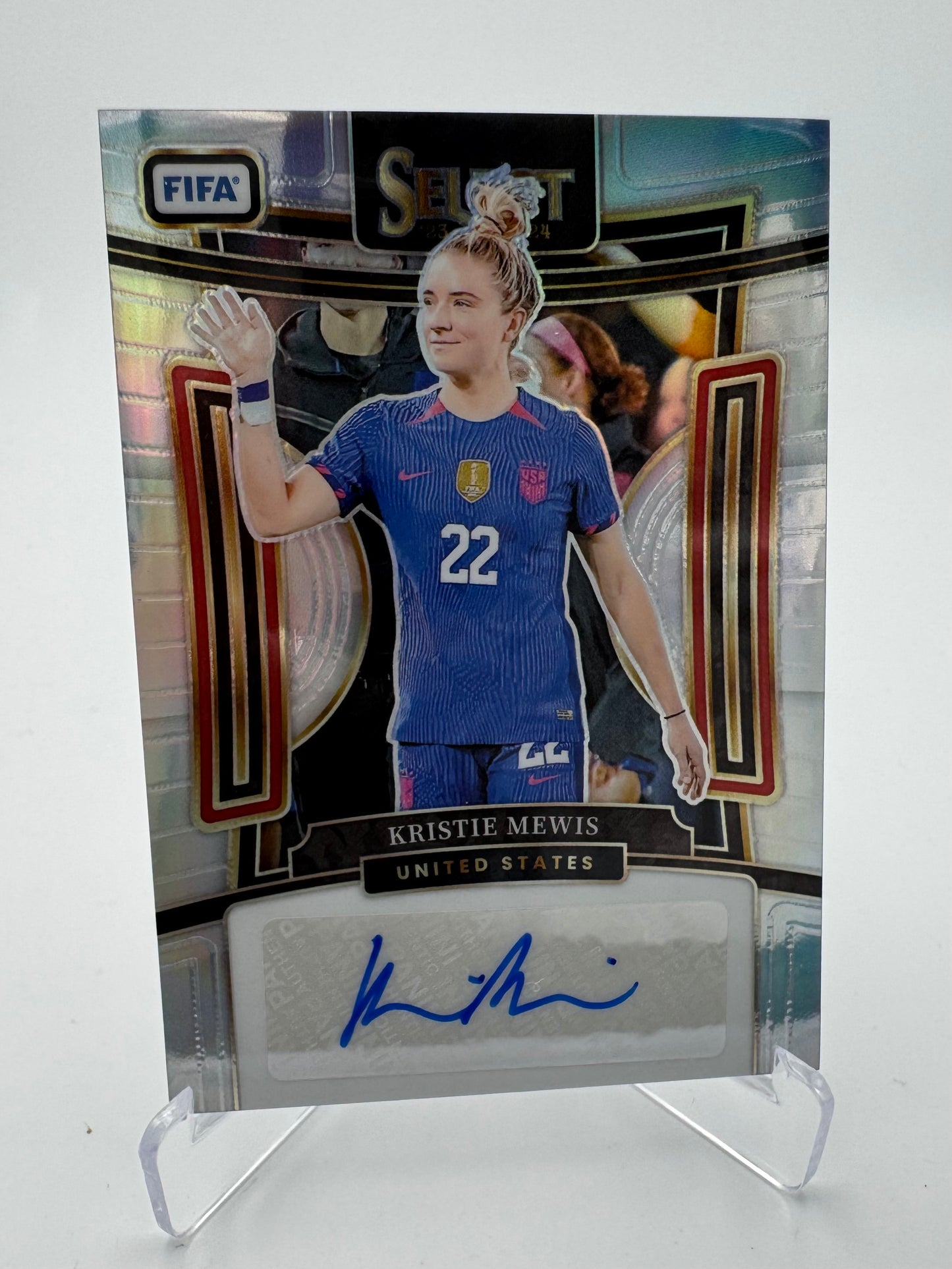 Kristie Mewis - United States - Panini Select FIFA 23/24 - Auto