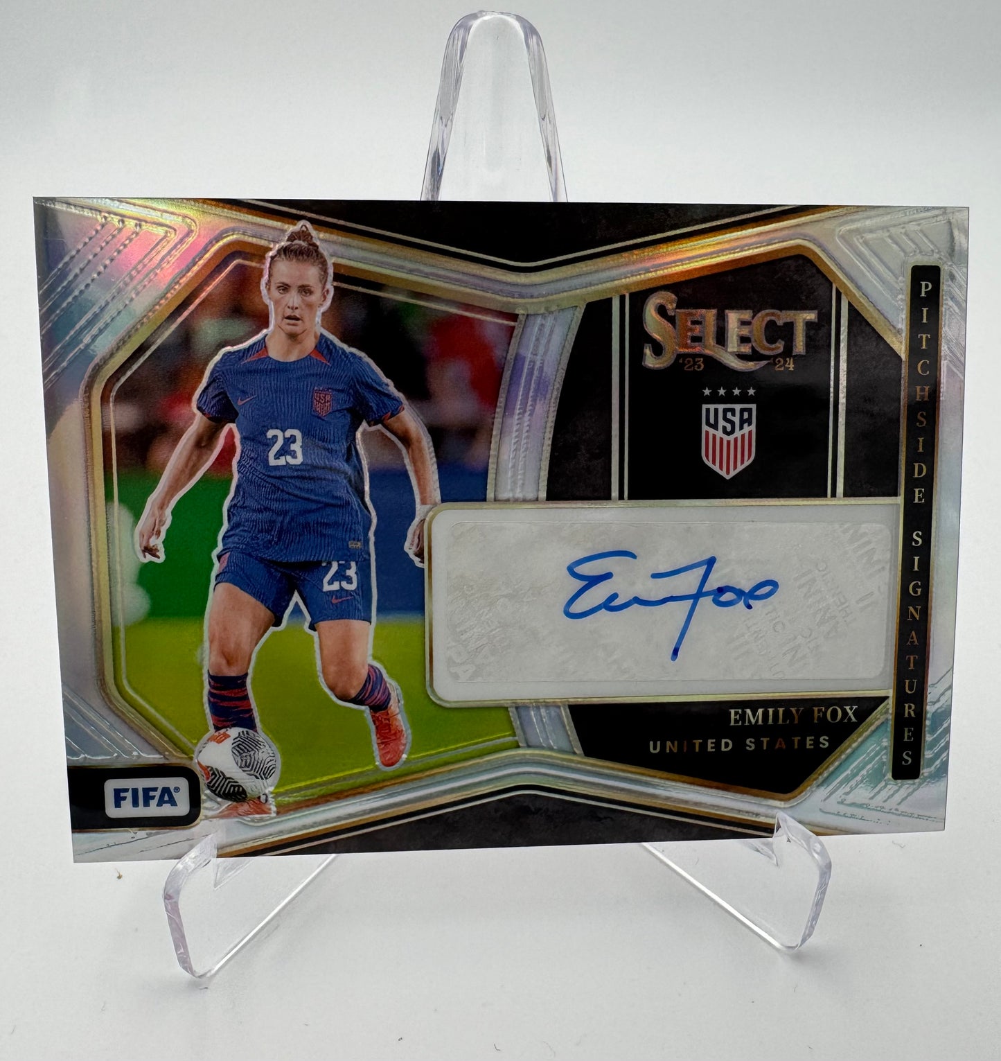 Emily Fox - United States - Panini Select FIFA 23/24 - Auto