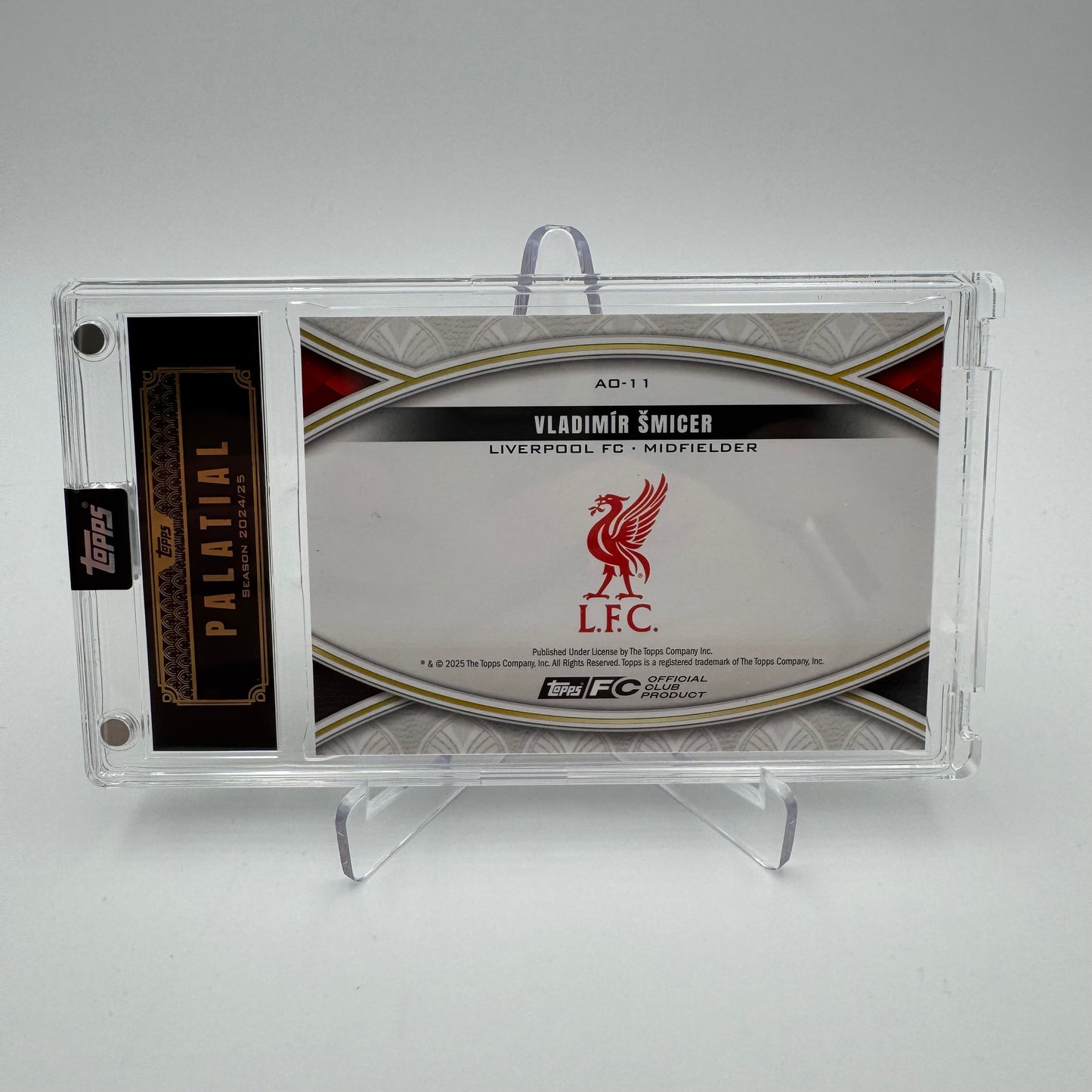 Vladimir Smicer - Liverpool - Topps Liverpool Palatial - 03/15