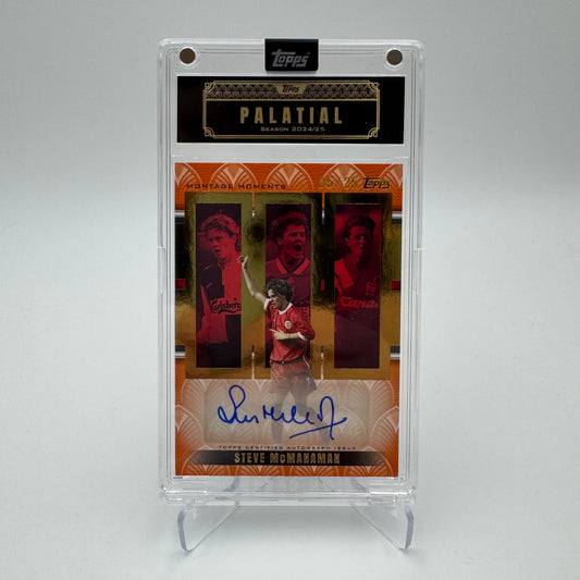 Steve McManaman - Liverpool - Topps Liverpool Palatial - Auto 25/25