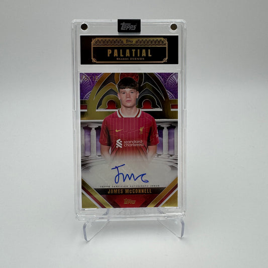 James McConnell - Liverpool - Topps Liverpool Palatial - Auto 15/15