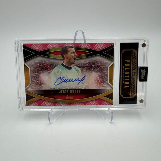 Jerzy Dudek - Liverpool - Topps Liverpool Palatial - Auto 05/05