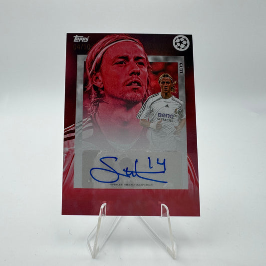 Guti - Real Madrid - Topps Simplicidad 2025 - Autograph - 04/10