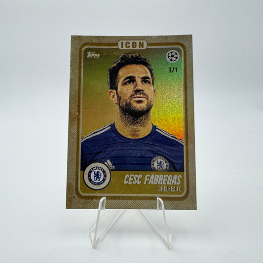 Cesc Fabregas - Chelsea - Topps Icon - 1/1