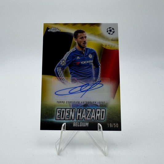 Eden Hazard - Chelsea FC - Topps Chrome UCC 24/25 - Auto Global Attraction 19/50