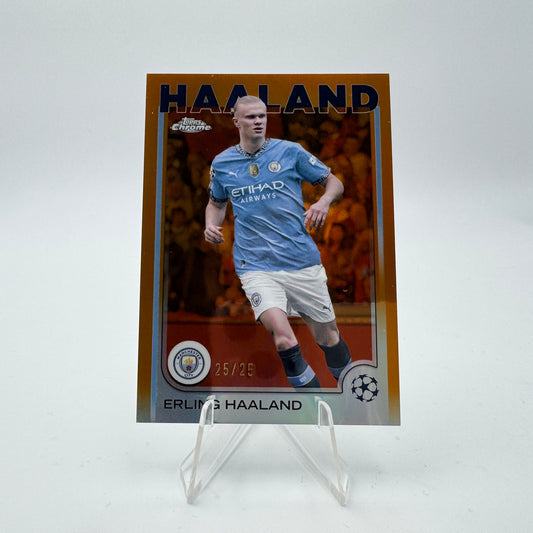 Erling Haaland - Manchester City - Topps Chrome UCC 2024 - 25/25