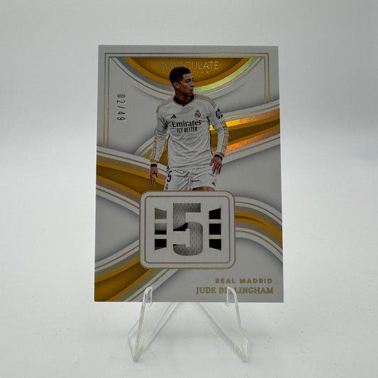 Jude Bellingham - Real Madrid - Panini Immaculate 23/24 - Relic 02/49