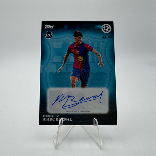 Marc Bernal RC - FC Barcelona - Topps Simplicidad - Autograph 44/49