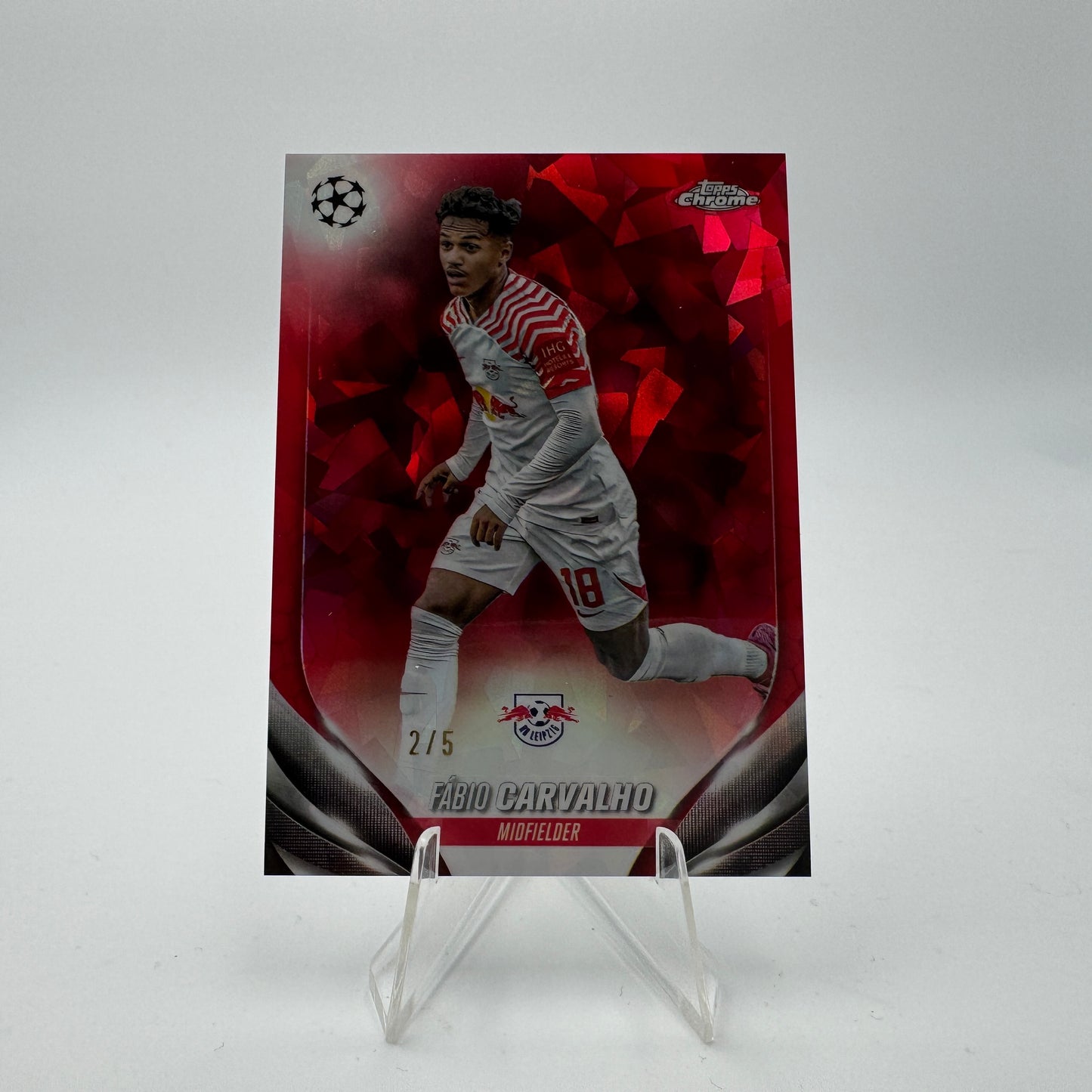 Fabio Carvalho - RB Leipzig - Topps Chrome Sapphire UCC - 2/5