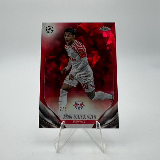 Fabio Carvalho - RB Leipzig - Topps Chrome Sapphire UCC - 2/5