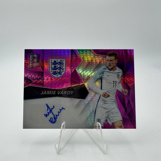 Jamie Vardy - England - Panini Spectra 2016/17 - Autograph 06/25