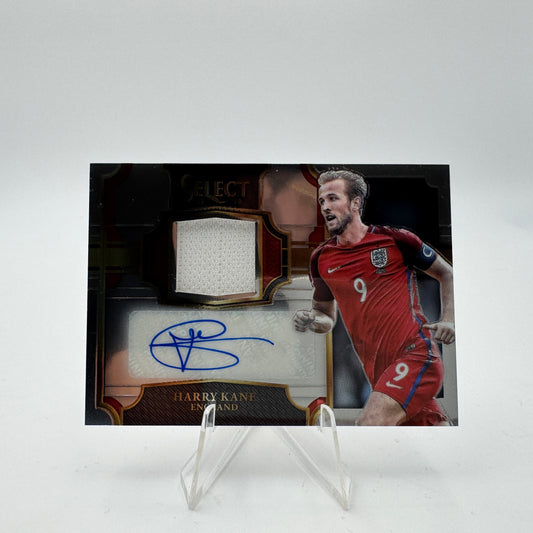 Harry Kane - England - Panini Select 2017/18 - Autograph Relic 063/149