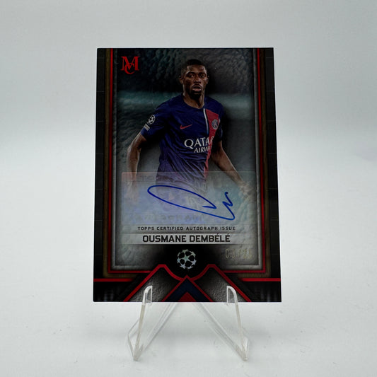 Ousmane Dembele - Paris Saint Germain - Topps Museum - Autograph 03/25