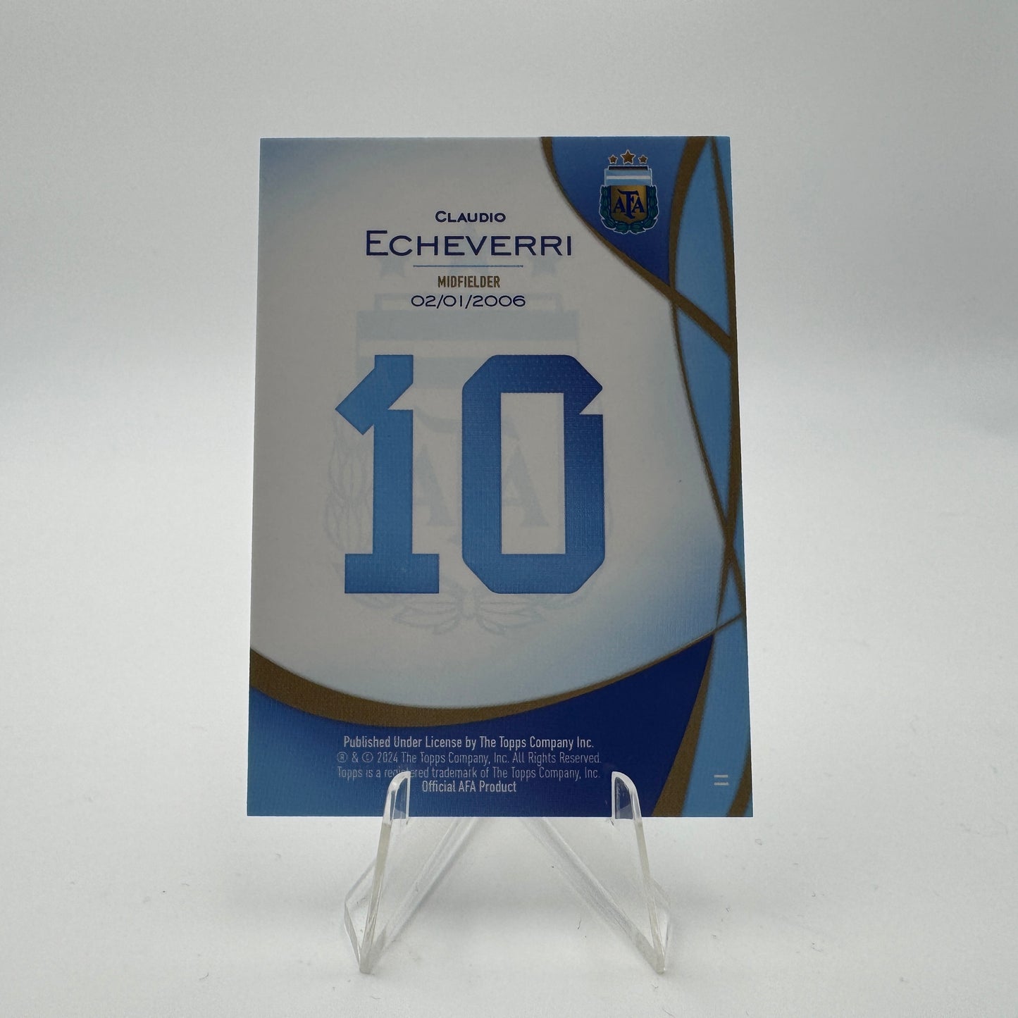 Claudio Echeverri - Argentina - Topps Lineage Argentina - 03/25 1ST Bowman