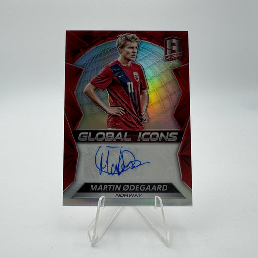 Martin Odegaard - Norway - Panini Spectra 2016/17 - Autograph 36/65
