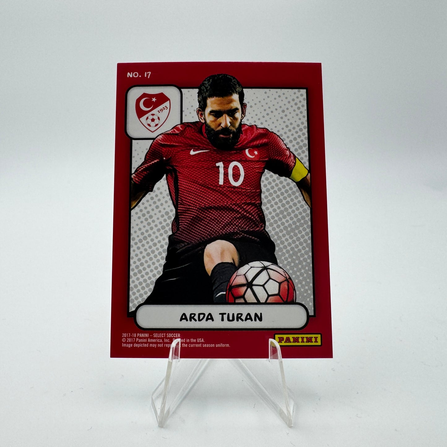 Arda Turan - Turkiye - Panini Select 17/18 - Kaboom