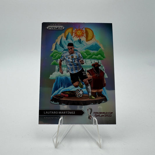 Lautaro Martinez - Argentina - Panini Prizm WC Qatar 2022 - National Landmarks