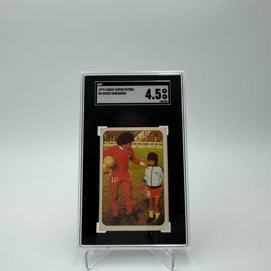 Diego Maradona - Argentina - 1979 Crack Super Futbol - SGC 4.5