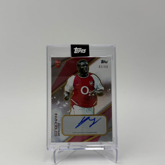 Kolo Touré - Arsenal - Topps Arsenal Invincibles - Autograph 43/49