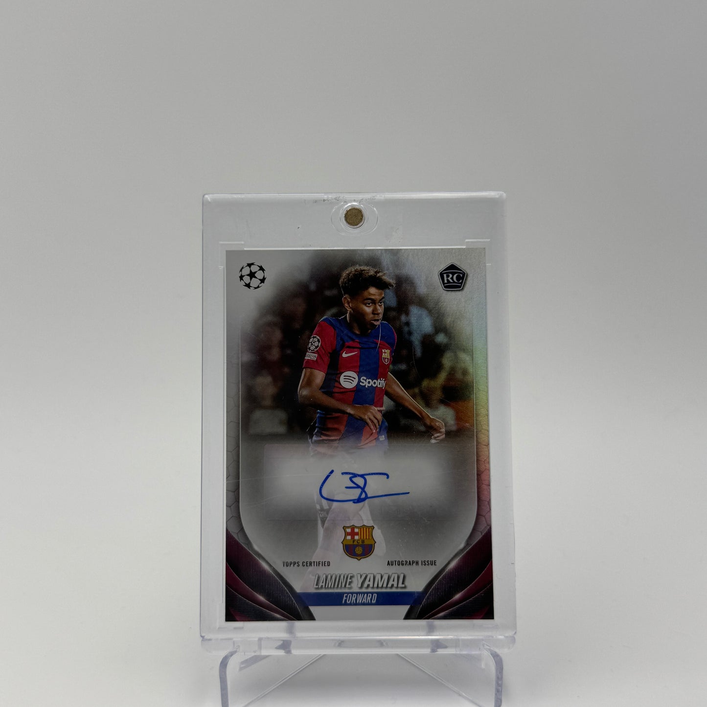 Lamine Yamal RC - FC Barcelona - Topps Flagship UCC 2023/24 - Autograph