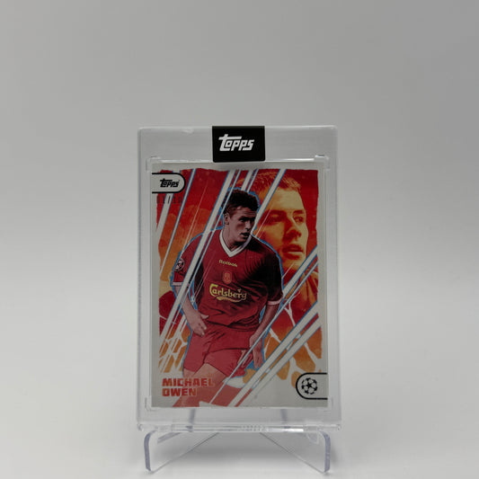 Michael Owen - Liverpool FC - Topps Project 22 - 01/10 - Autograph by John Guydo
