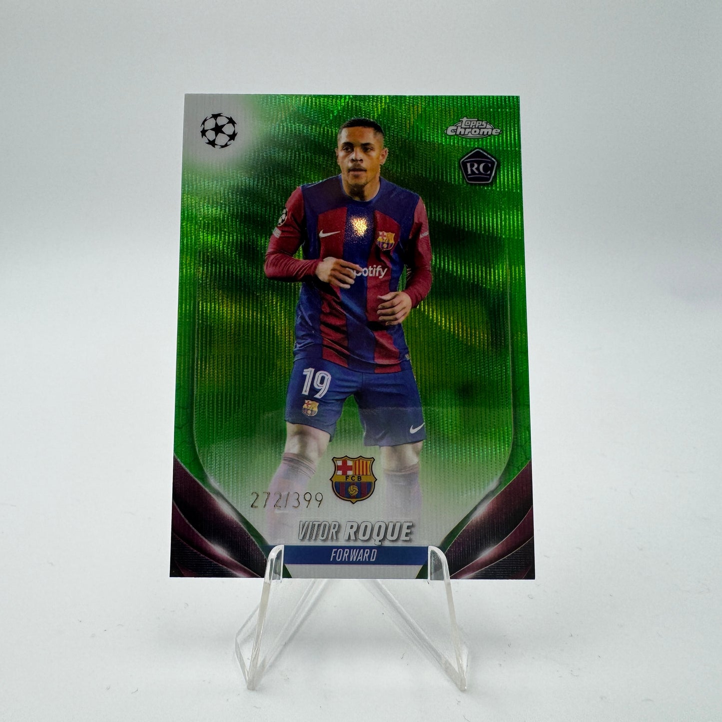 Vitor Roque RC - FC Barcelona - Topps Chrome UCC 23/24 - 272/399