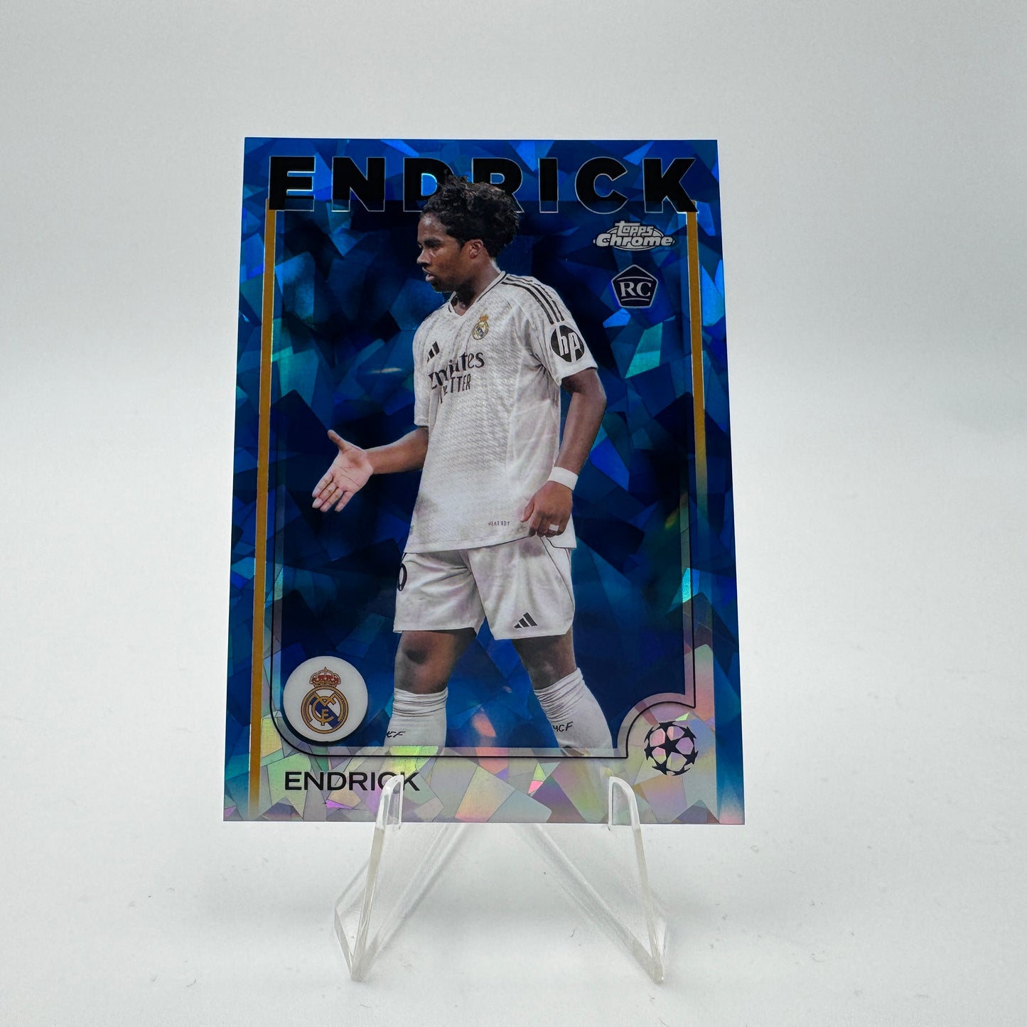 Endrick RC - Real Madrid - Topps UCC Chrome Sapphire 24/25 - SSP