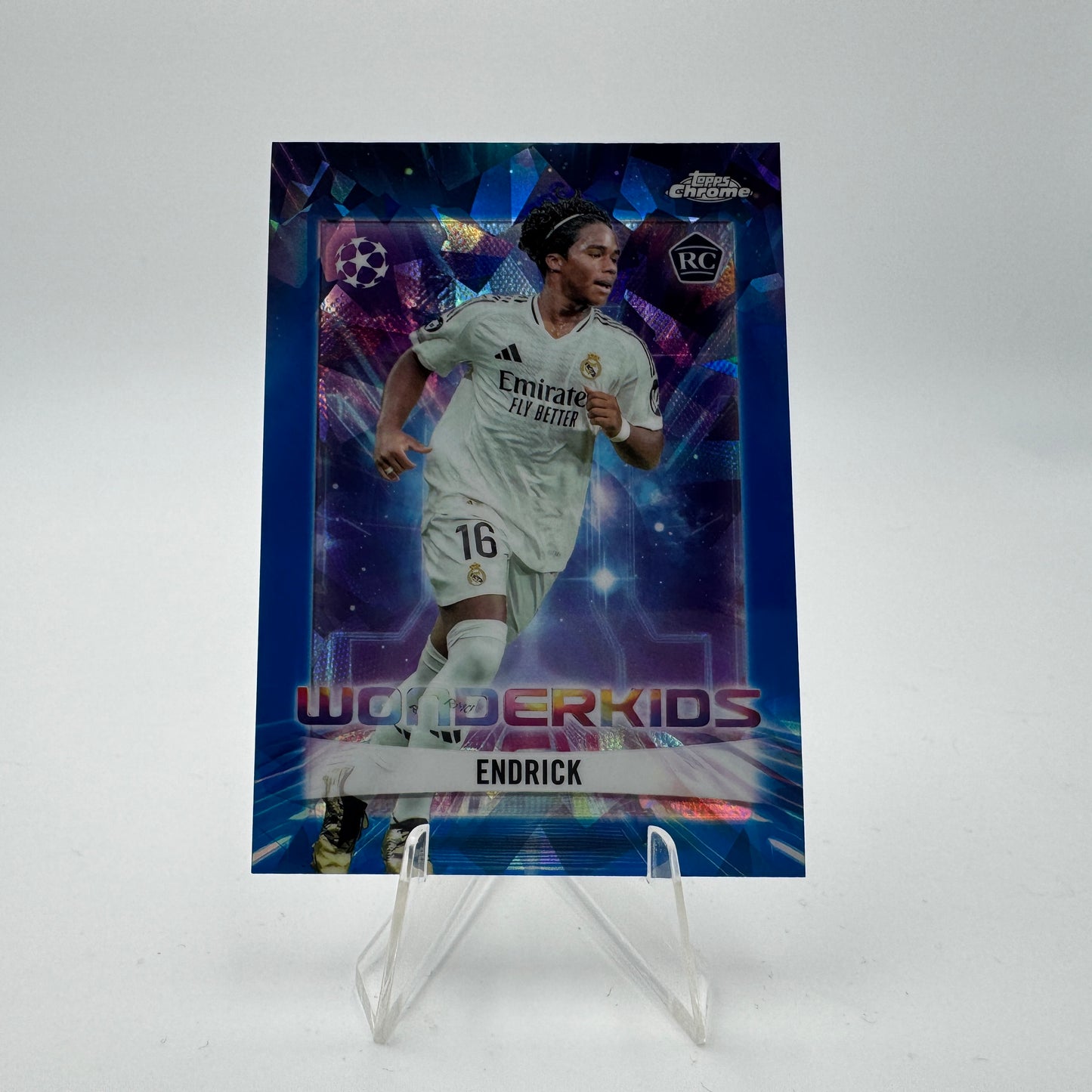 Endrick RC - Real Madrid - Topps UCC Chrome Sapphire 24/25 - Insert Wonderkids