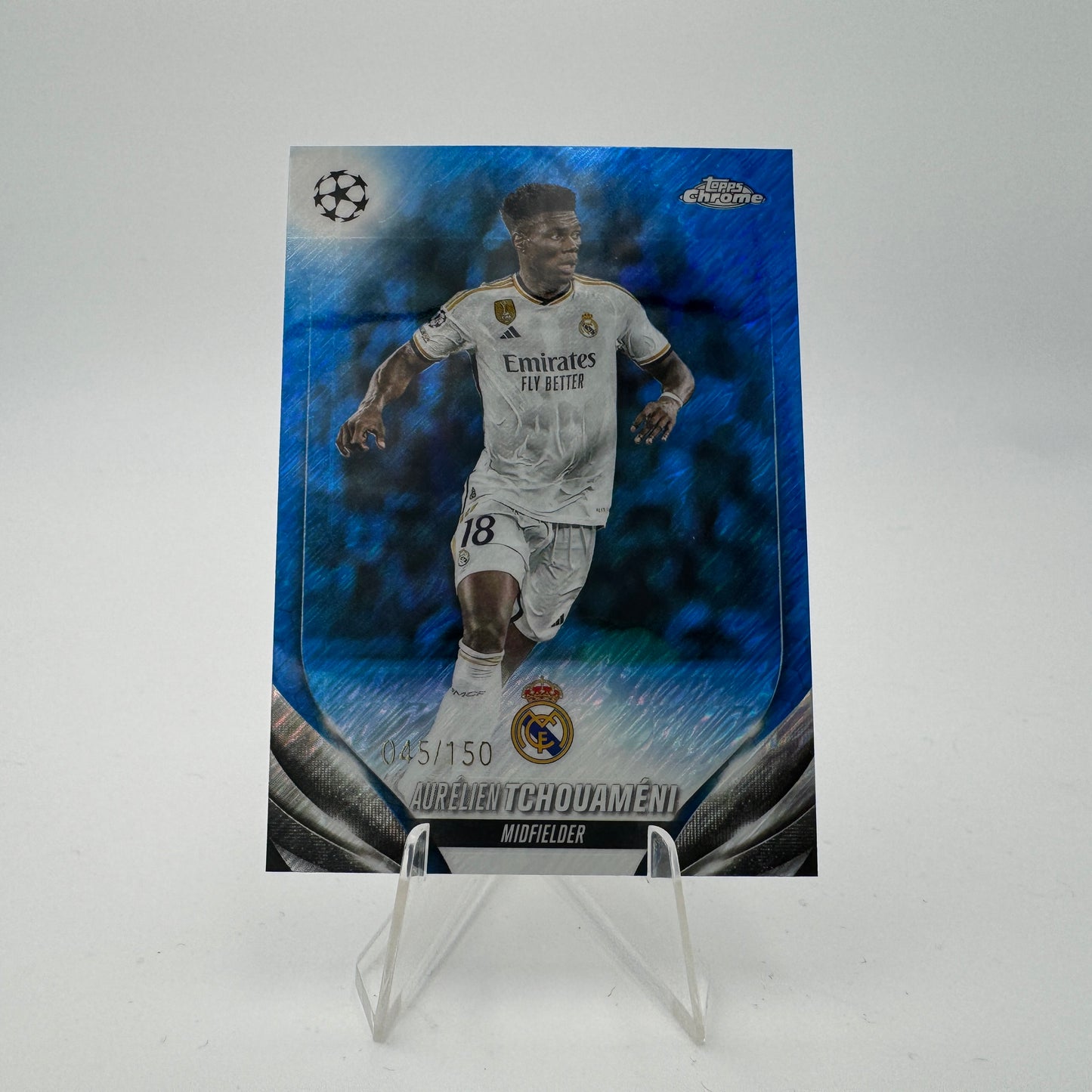 Aurelien Tchouameni - Real Madrid - Topps UCC Chrome 23/24 - 045/150