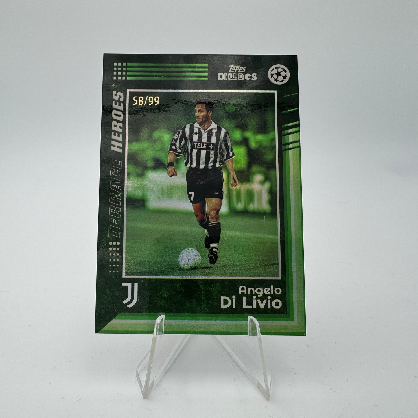 Angelo Di Livio - Juventus - Topps Decades 2025 - 58/99