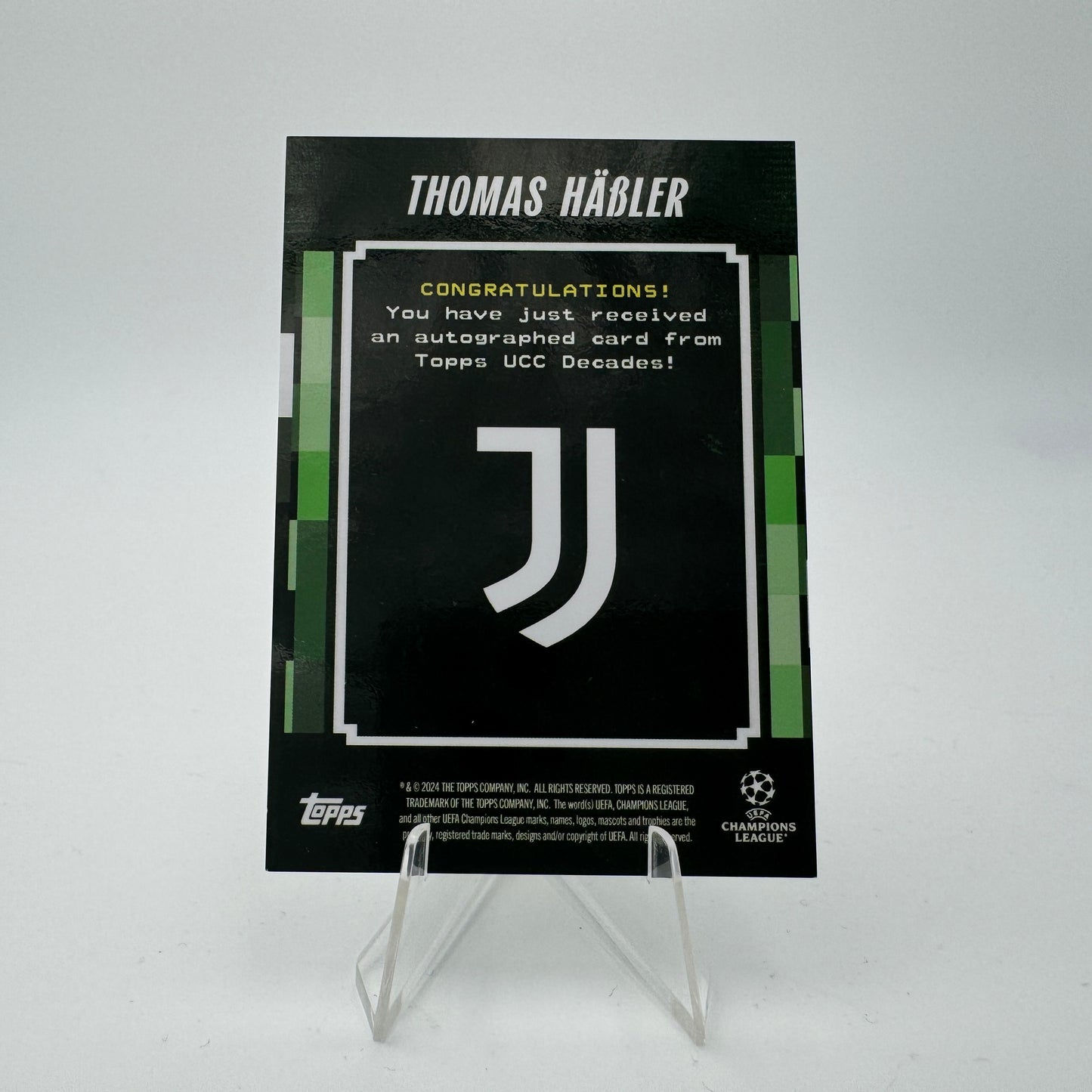 Thomas Hassler - Juventus - Topps Decades 2025 - Autograph 03/99