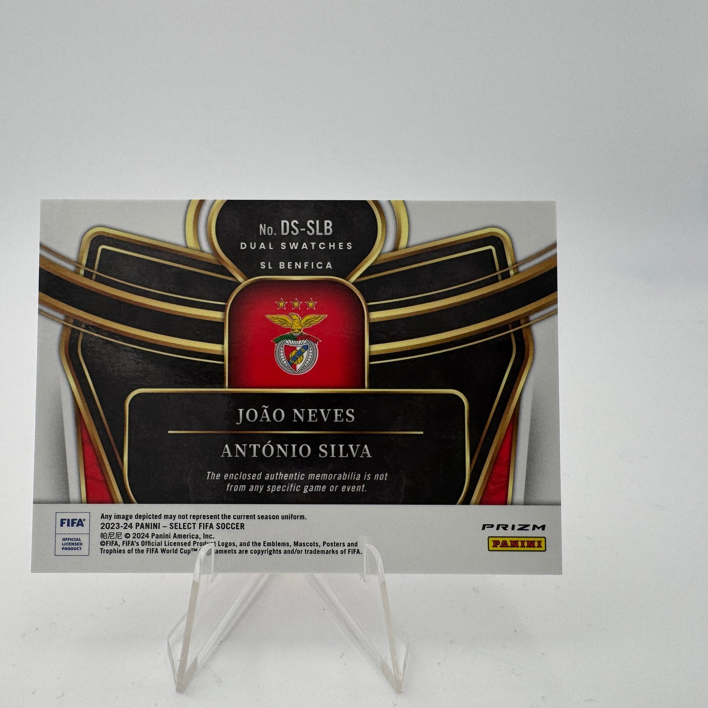 Joao Neves & Antonio Silva - SL Benfica - Panini Select FIFA 23/24 - Dual Relic
