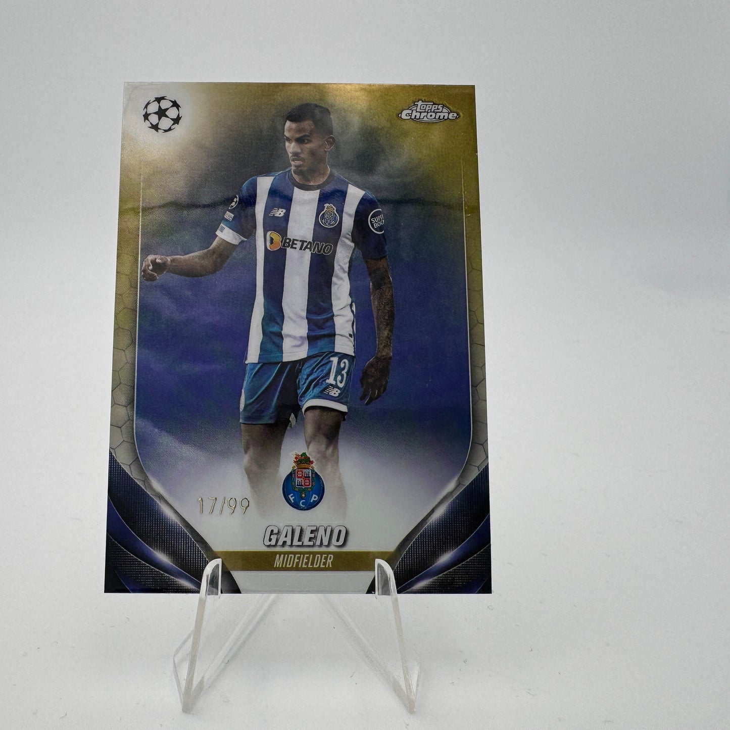 Galeno - FC Porto - Topps Chrome UCC 2023/24 - 17/99 Color Match