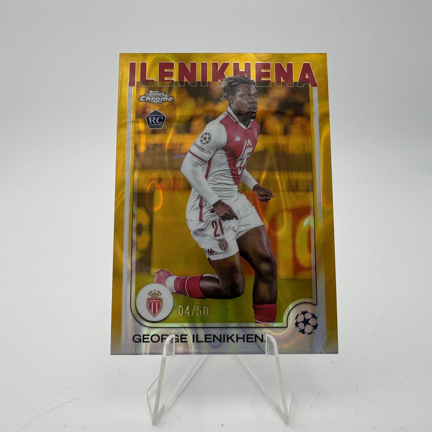 Ilenikhena RC - Monaco - Topps Chrome UCC 2024/25 - 04/50
