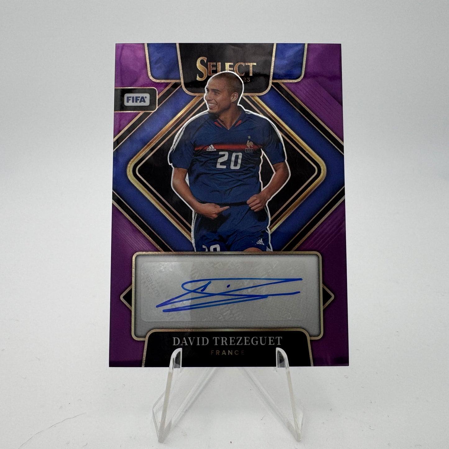 David Trezeguet - FRANCE - Panini Select 2022/23 - Autograph 15/49