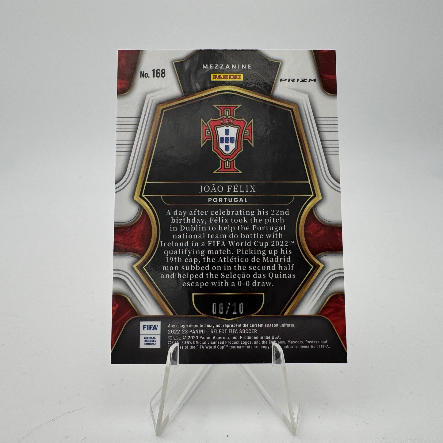 Joao Felix - Portugal - Panini Select 2022/23 - 08/10